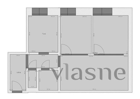 Rent on the Maidan. Not expensive, Kyiv - apartment by the day