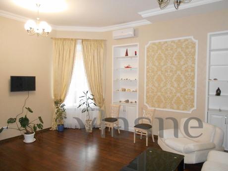 Daily rent apartments 2k, 75 m., 2 floor 4-storey building, 