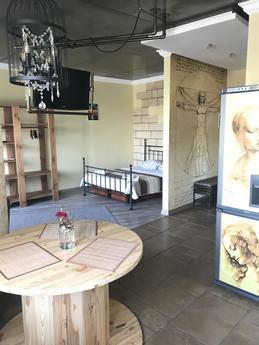 Arcadia, studio 39m2 Leonardo renovation, Odessa - apartment by the day
