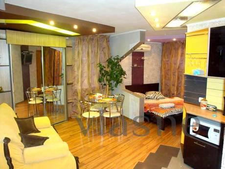 The interior of the apartment is in the HI-TECH style. Comfo