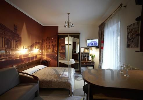 Beautiful apartment with euro renovation. The room has a lar