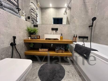 Studio 42 sq.m. Residential complex New England, Киев - апартамент за нощувки