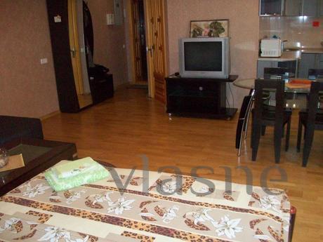 1-room studio suite near Dneproplazy, Cherkasy - apartment by the day