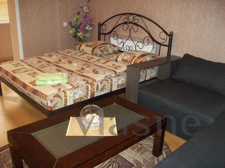 1-room studio suite near Dneproplazy, Cherkasy - apartment by the day