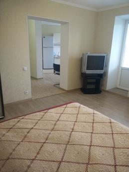 Apartment in the center opposite the McDonald's, the windows