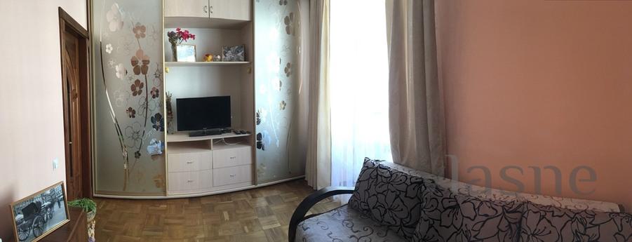 a cozy and clean apartment in the center of the city, in the