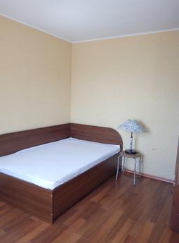 I'll rent my house in Lenpozelka (in a new built-up area). R