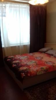 very light, cozy and warm two-room apartment in which it wil