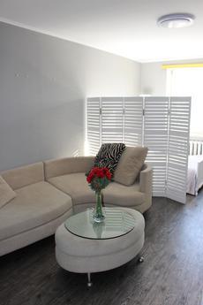 Spacious apartment 54 sq. On Dragovanov, Kyiv - apartment by the day