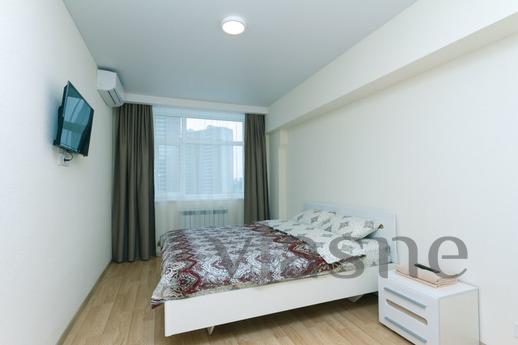 Rent daily 1k apartment in a new house ul.Mashinostroitelnay
