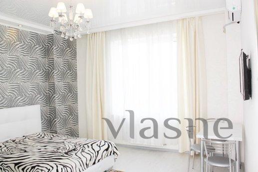 New apartment with designer renovation made of expensive mat