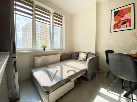 Stylish and quiet apartment residential, Brovary - apartment by the day