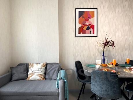 Stylish and quiet apartment residential, Brovary - apartment by the day