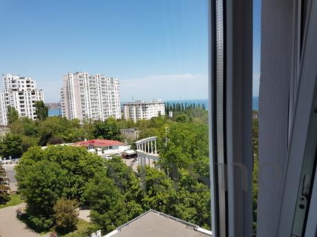 Cozy 1kom. apartment overlooking the Sea, Chernomorsk (Illichivsk) - apartment by the day