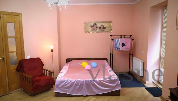 The apartment is located near the railway station, 5 minutes