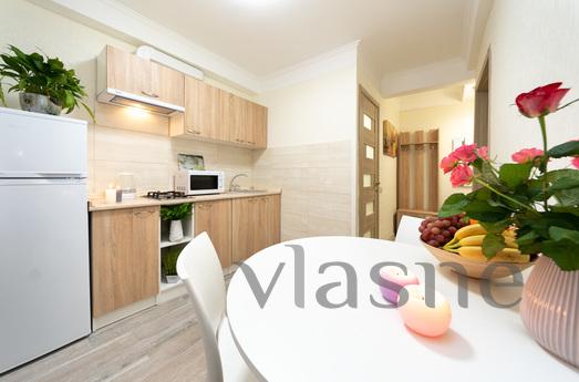 Bright 1 room sq. Obolon! m G. Dnipro, Kyiv - apartment by the day