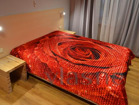 The apartment is located in the heart of Odessa. Near the bu