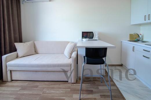 1-room studio near metro Beresteyskaya, Kyiv - apartment by the day