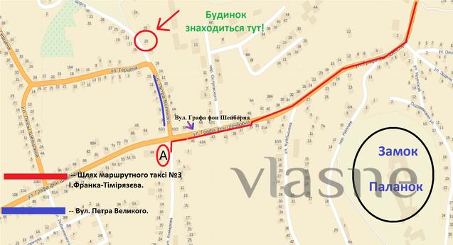 Дом и сад,возле замка,оренда велосипедов, Мукачево - квартира посуточно
