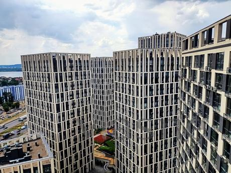 The only apartment with a panoramic view of the Dnipro, Kyiv - apartment by the day