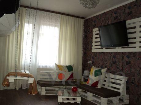 One bedroom apartment in Bila Tserkva with a unique interior