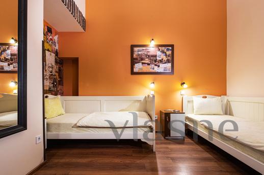 Двухместная комната с двумя кроватями Post House Rooms – новий та яскравий міні-готель з авторськи