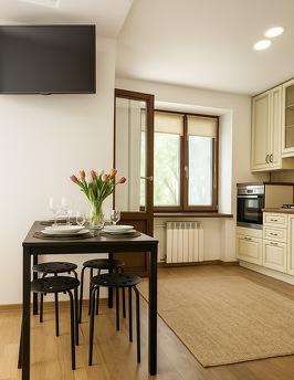 Apartment, studio in the center of the city on the first flo