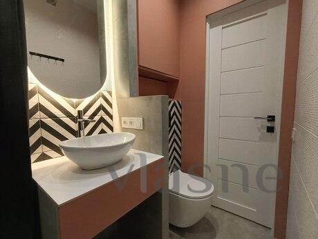 New apartment with original design, Dnipro (Dnipropetrovsk) - apartment by the day