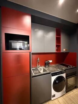 Quiet, clean and casual interior, Dnipro (Dnipropetrovsk) - apartment by the day