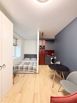 Quiet, clean and casual interior, Dnipro (Dnipropetrovsk) - apartment by the day