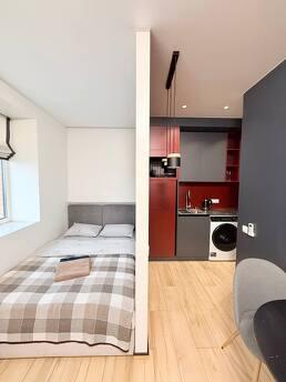 Quiet, clean and casual interior, Dnipro (Dnipropetrovsk) - apartment by the day