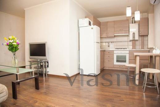 Daily rent 1-room semi-suite Ukrainskaya st., Zaporizhzhia - apartment by the day