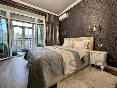 The apartment is located in the very center of the city - on