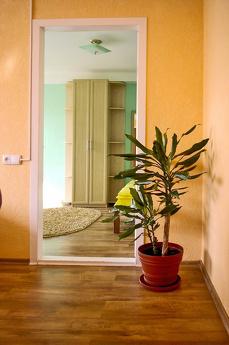 Daily rent 2-room semi-luxury at the Small Market, Zaporizhzhia - apartment by the day