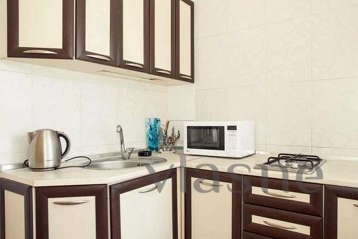 Daily rent 2-room semi-luxury at the Small Market, Zaporizhzhia - apartment by the day