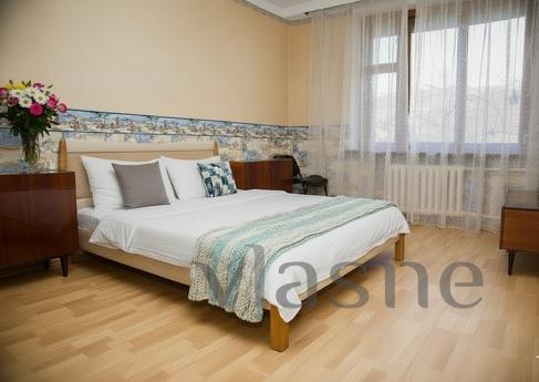 The apartment is located in the very center of the city, 2 m