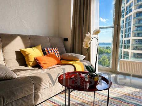 Premium apartments in the Bartolomeo residential complex., Днепро (Днепропетровск) - апартамент за нощувки