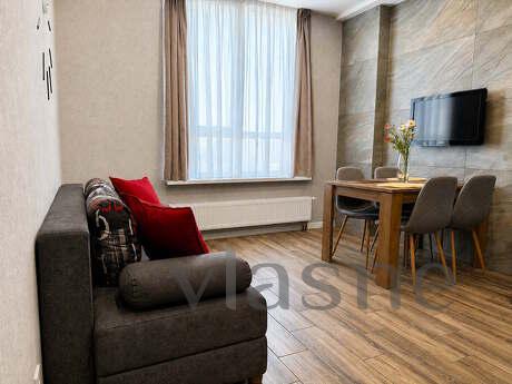 Stylish 2-room apartment in the Grani residential complex., Днепро (Днепропетровск) - апартамент за нощувки