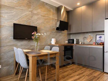 Stylish 2-room apartment in the Grani residential complex., Днепро (Днепропетровск) - апартамент за нощувки