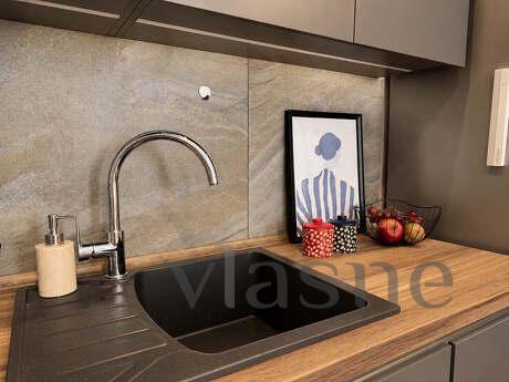 Stylish 2-room apartment in the Grani residential complex., Днепро (Днепропетровск) - апартамент за нощувки