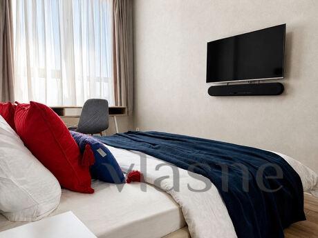 Stylish 2-room apartment in the Grani residential complex., Днепро (Днепропетровск) - апартамент за нощувки