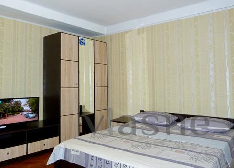 The apartment is located three minutes walk from the metro. 